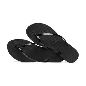 Havaianas YOU Metallic Flip Flops Black